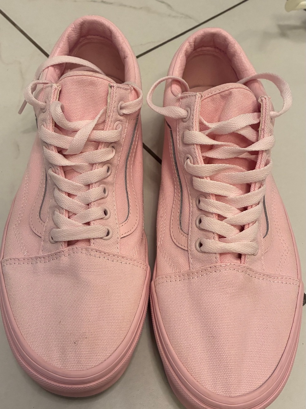 Light Pink Vans 11.5 M / 13 W